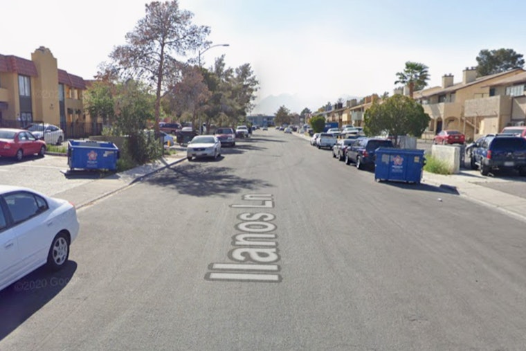 Armed Barricade Locks Down Northwest Vegas Street Near Lake Mead