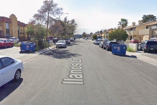 Armed Barricade Locks Down Northwest Vegas Street Near Lake Mead