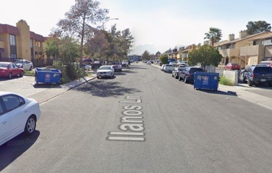 Armed Barricade Locks Down Northwest Vegas Street Near Lake Mead