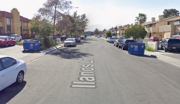 Armed Barricade Locks Down Northwest Vegas Street Near Lake Mead