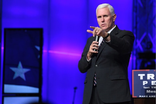 At Denison Stop, Pence Hails Iran Strike And 'Did My Duty' On Jan. 6
