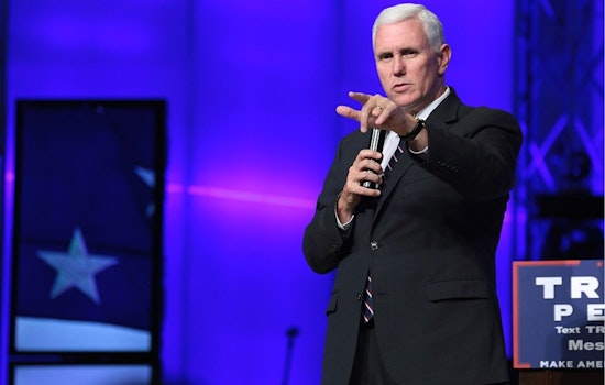 At Denison Stop, Pence Hails Iran Strike And 'Did My Duty' On Jan. 6