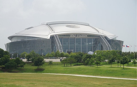 AT&T Stadium Field Gets 4-Foot Facelift As Dallas Gears Up For World Cup