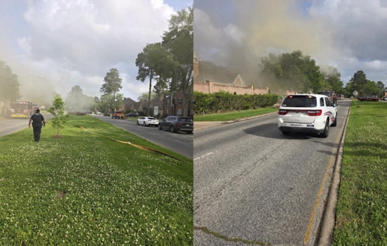Atascocita House Blaze Draws Constable Convoy, Clogs Neighborhood Streets