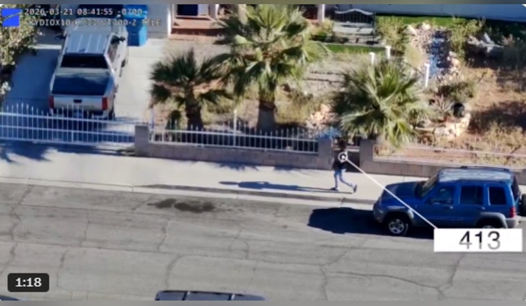 Backyard Gunfire Busted From Above as Vegas Police Drone Zeroes In