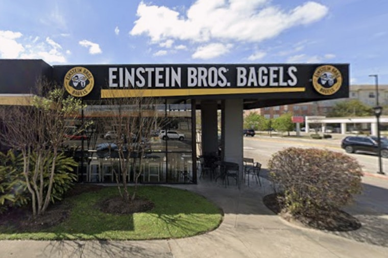 Bagel Takeover as Einstein Bros Moves Into Fire-Scarred Oak Forest Taco Spot