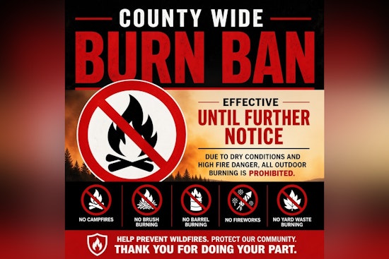 Baker County Slaps Tough Burn Ban On Backyard Blazes As Drought Bites