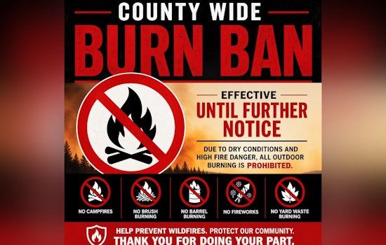 Baker County Slaps Tough Burn Ban On Backyard Blazes As Drought Bites