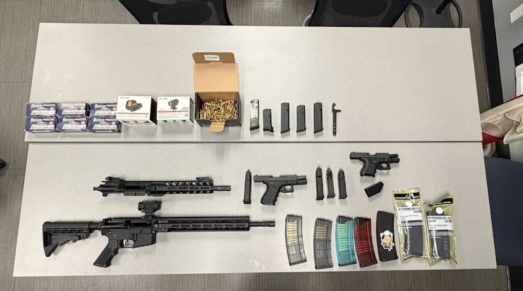 Baldwin Park Search Warrant Seizes AR-15, Handgun And Ammo