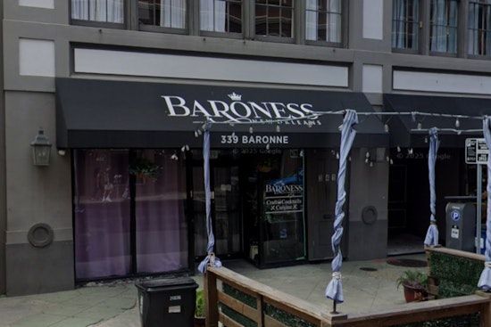 Baroness On Baronne Turns Old Quiznos Into Swanky CBD Cocktail Den