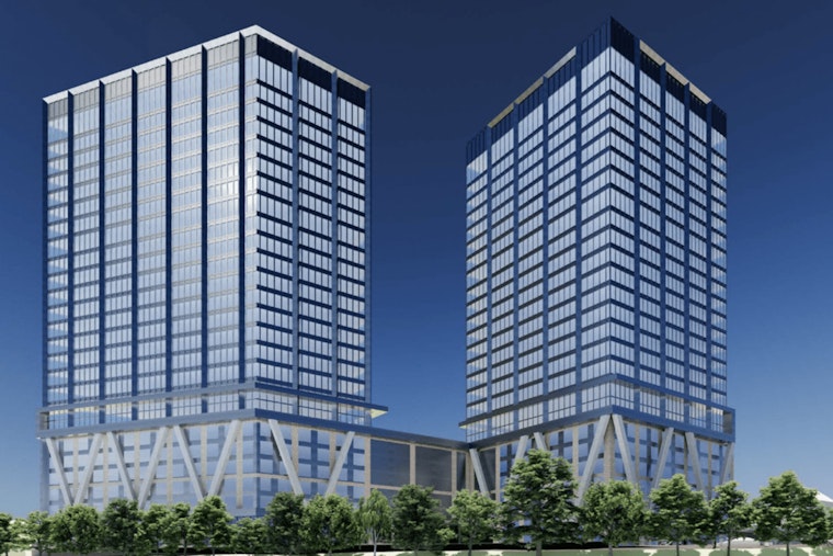 Bayonne Greenlights Twin 300-Foot Towers On South Cove Waterfront