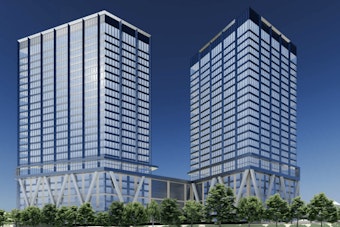 Bayonne Greenlights Twin 300-Foot Towers On South Cove Waterfront