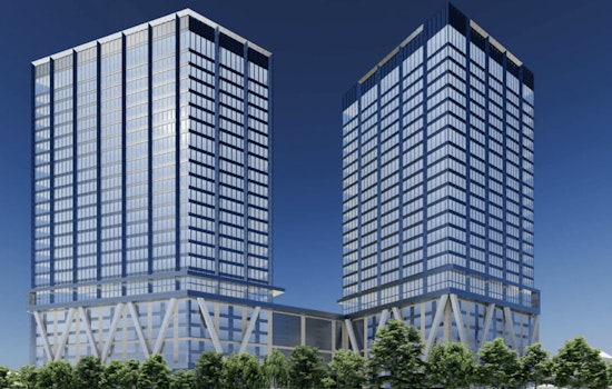 Bayonne Greenlights Twin 300-Foot Towers On South Cove Waterfront