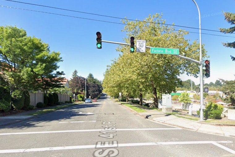 Late-Night Bellevue Bike Wreck Shuts Down Factoria Boulevard