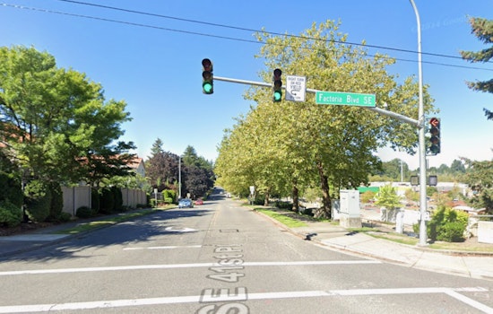 Late-Night Bellevue Bike Wreck Shuts Down Factoria Boulevard