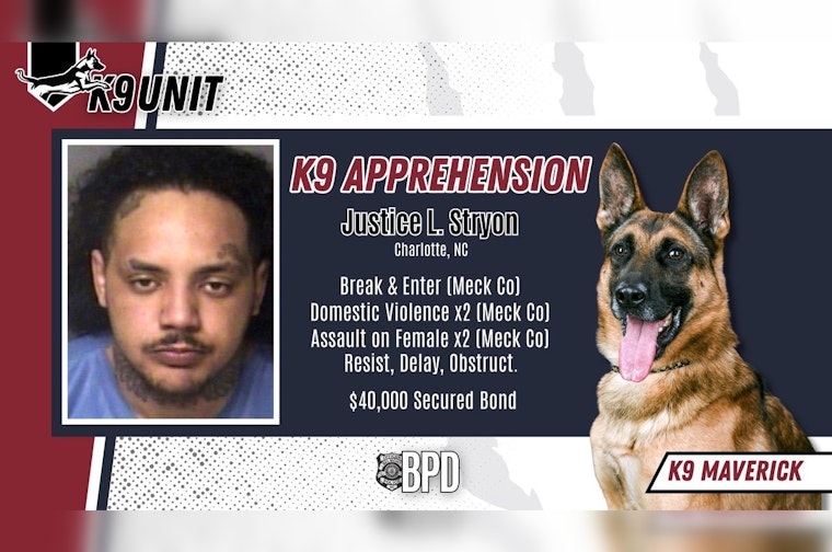 Belmont K-9 Runs Down Wanted Man After Wild I-85 Exit 27 Chase