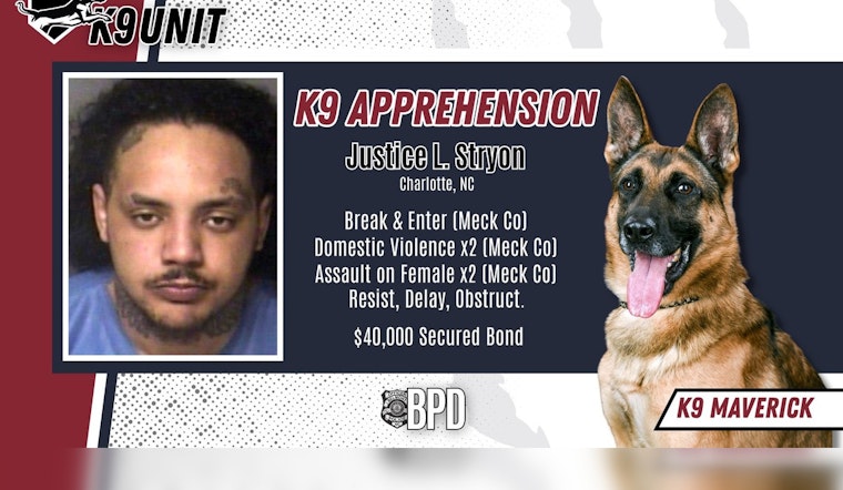 Belmont K-9 Runs Down Wanted Man After Wild I-85 Exit 27 Chase
