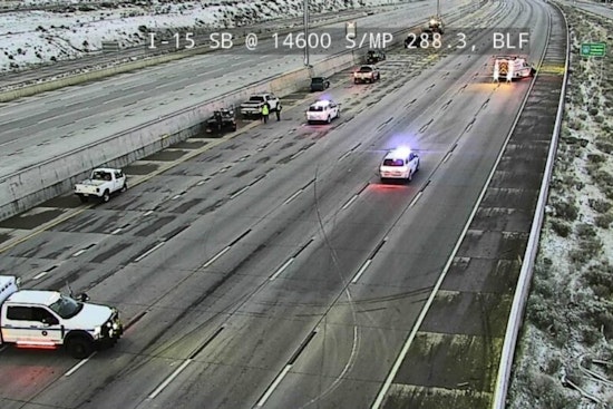 Black Ice Chaos Turns I-80 and I-15 Into Rush-Hour Demolition Derby