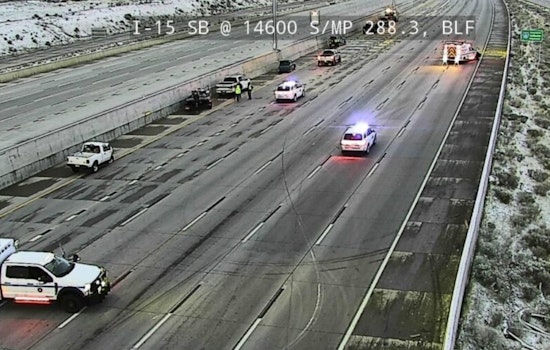 Black Ice Chaos Turns I-80 and I-15 Into Rush-Hour Demolition Derby