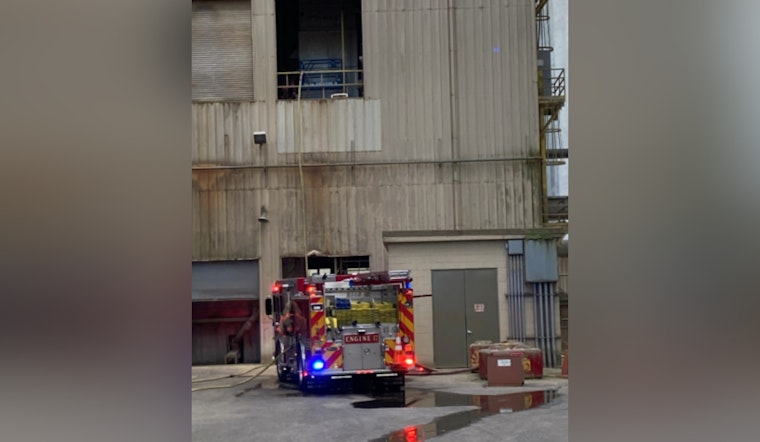 Blaze Erupts Inside Columbia Grain Terminal At Edge Of St. Johns