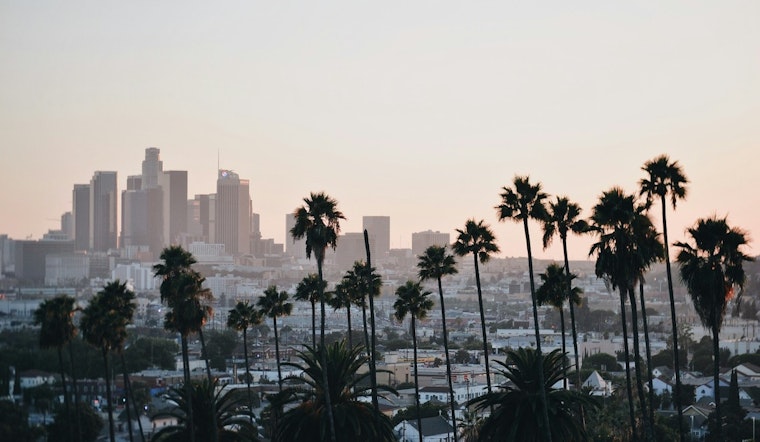 Blustery Winds Whip Downtown LA Before Warmer Week Kicks In