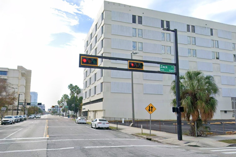 Body Found on Busy East Zack Street, Tampa Cops Detain Person of Interest