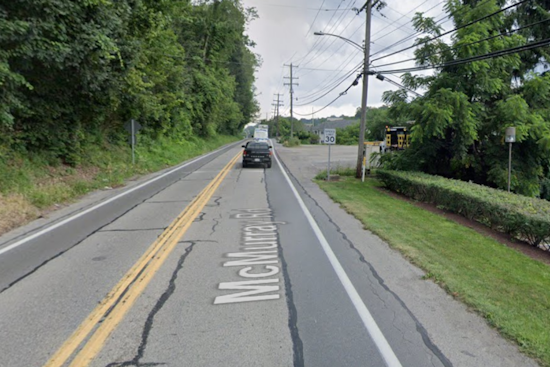 Body On Quiet McMurray Road Shocks Upper St. Clair