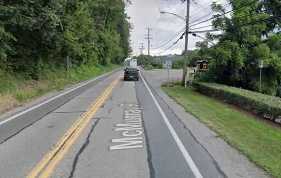 Body On Quiet McMurray Road Shocks Upper St. Clair
