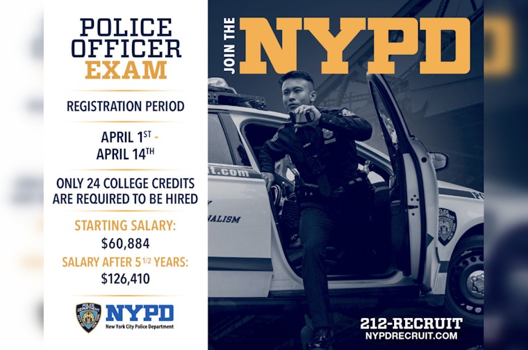 Bronx Cops Rally Neighbors To Take NYPD Exam As Ranks Rebuild