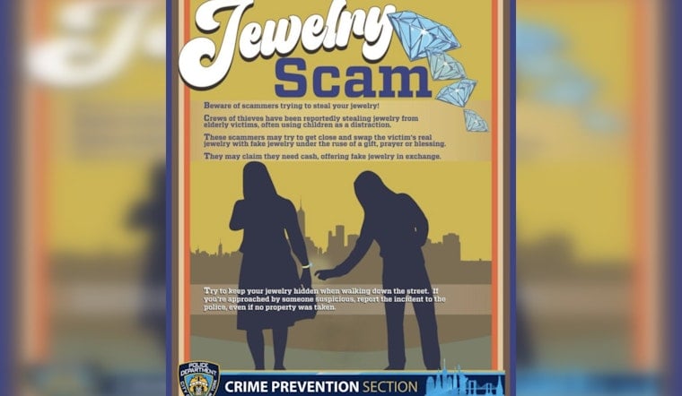 Brooklyn Bling Bandits Are Swapping Your Gold, Cops Say