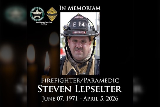 Broward Reels As Veteran Firefighter Dies On Duty
