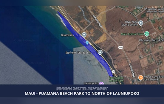 Brown Water Scare Closes Launiupoko, Clouds West Maui Coastline
