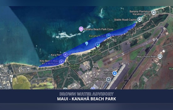 Brown Water Scare Soaks Kanahā Beach Park In Kahului