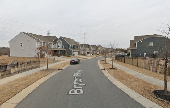Bryton Parkway Garage Erupts In Flames As Huntersville Crews Charge In