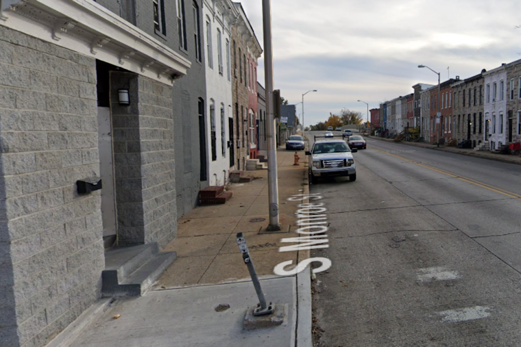 Bullet-Riddled Pickup Slams Cop Car In South Baltimore Chase Chaos