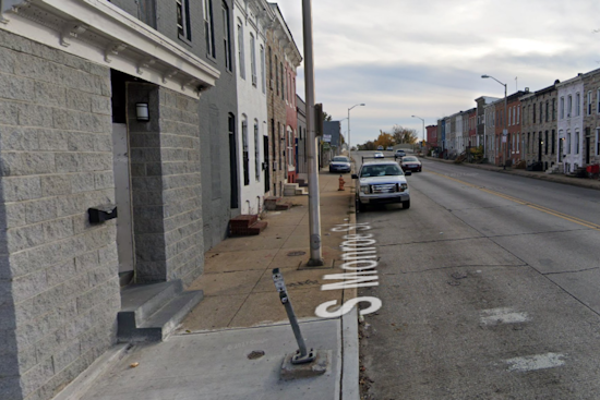 Bullet-Riddled Pickup Slams Cop Car In South Baltimore Chase Chaos