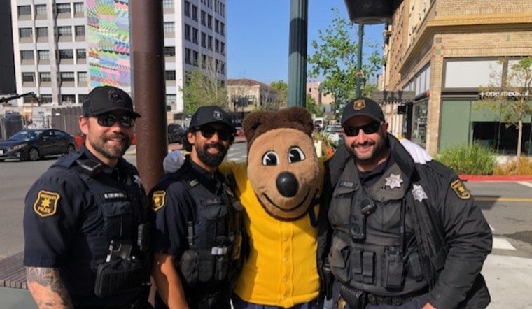 Burgers, Badges and Bears: Berkeley Cops Pack Shake Shack Opening
