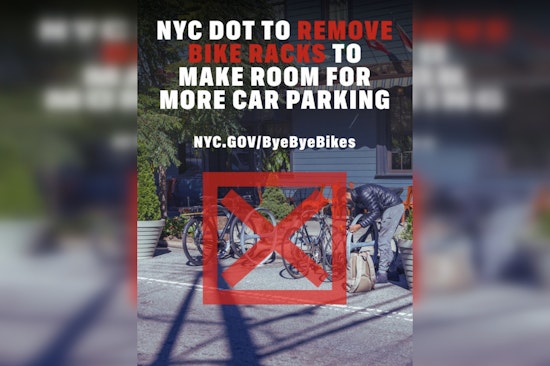 Bye Bye Bikes? City Agencies Ignite Backlash With Tweet On Scrapping Racks For Parking