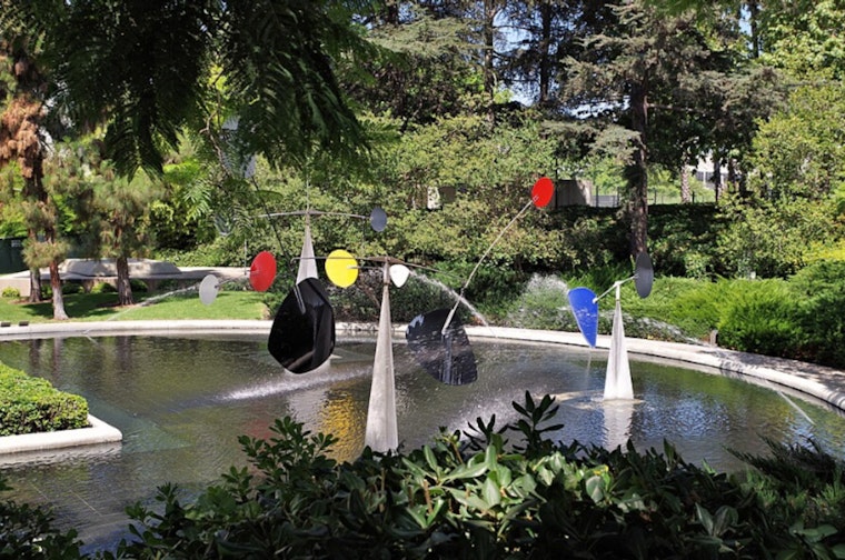 Calder Fountain Returns to LACMA's David Geffen Galleries