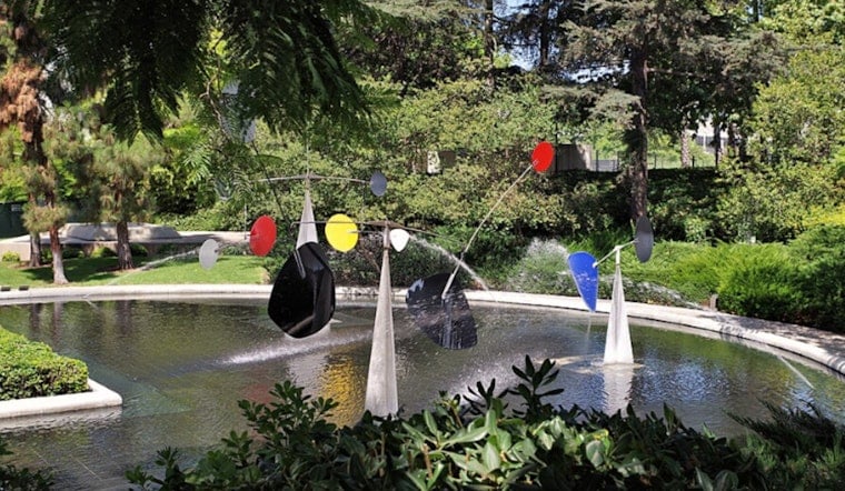 Calder Fountain Returns to LACMA's David Geffen Galleries