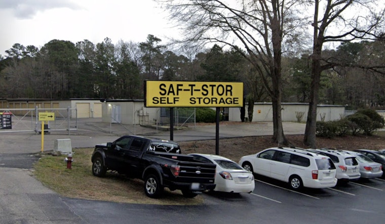 Capital Boulevard Storage Blaze Torches Raleigh Units, Snarls Traffic
