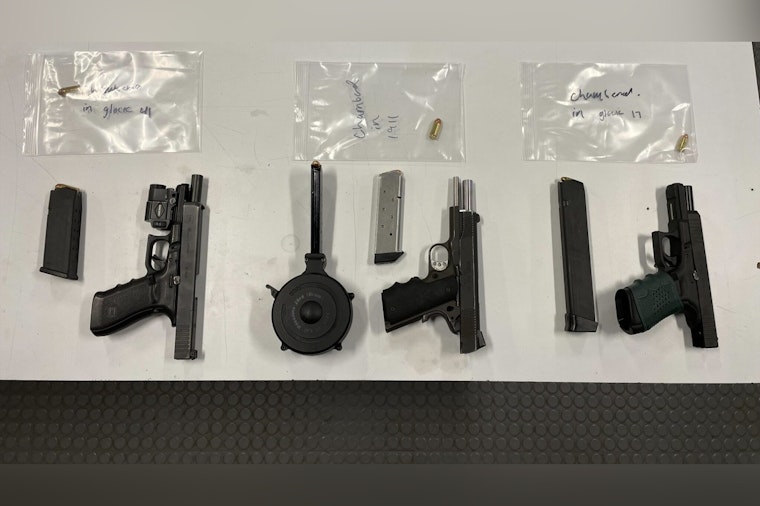 Capitol Hill Ankle-Monitor Bust Nets Three Guns In Felon’s Car