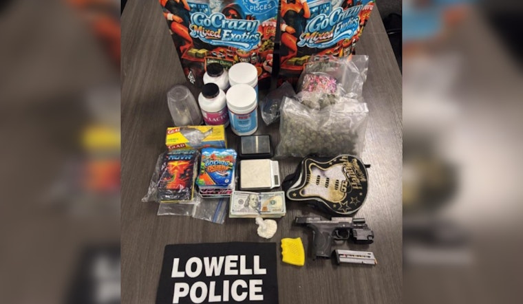 Centralville Raid Nets Drugs and Gun as Lowell Cops Collar Suspected ‘Armed Career Criminal’