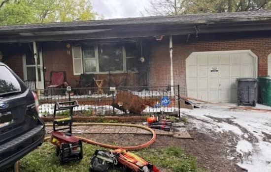 Charging Power Bank Sparks Violet Township House Blaze, Sleeping Family Escapes