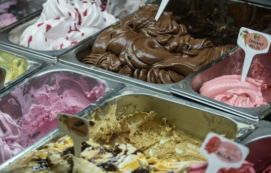 Cherry-Red Fiat Rolls Into Dumbo With Old-School Gelato