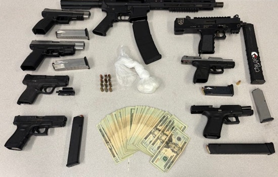 Chicago Gang Cops Bust Felon Loaded With Guns And Suspected Drugs