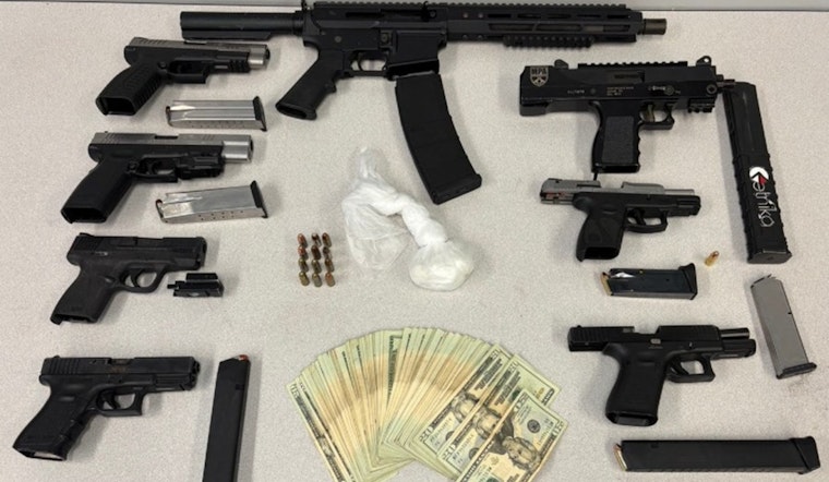 Chicago Gang Cops Bust Felon Loaded With Guns And Suspected Drugs