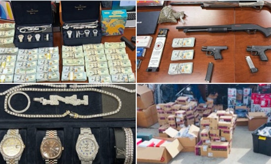 Chicago Police Recover Nine Guns and More Than $280K