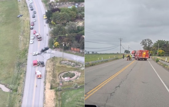 Chopper Rushes Crash Victim From Brutal Arnold Drive Head-On In Sonoma