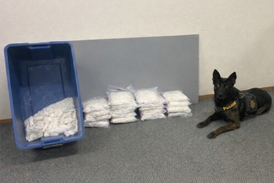 CHP Hound Riva Nails 53-Pound Meth Load On NorCal Highway